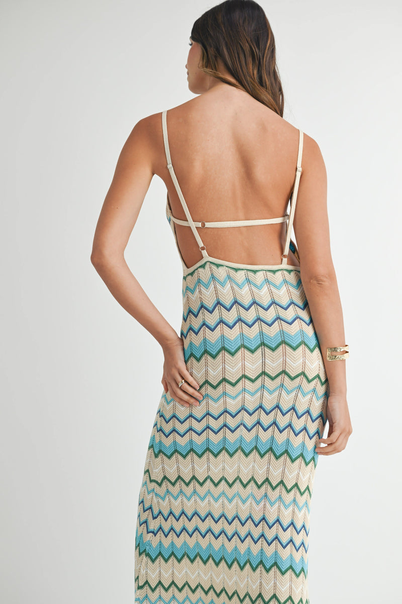 Get Back To You Dress in Aqua