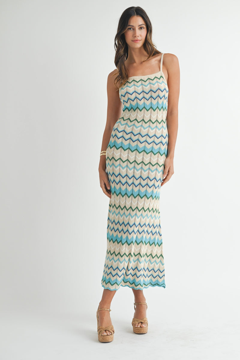 Get Back To You Dress in Aqua