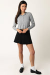 Gianna Cardigan in Heather Grey