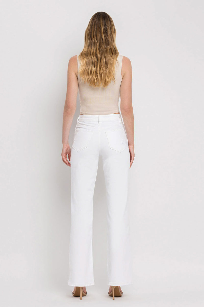 Going Places Denim in White