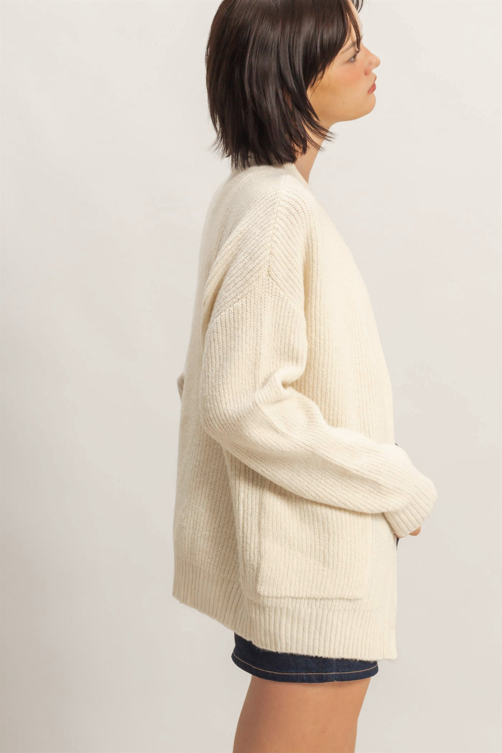 Hadley Cardigan in Cream