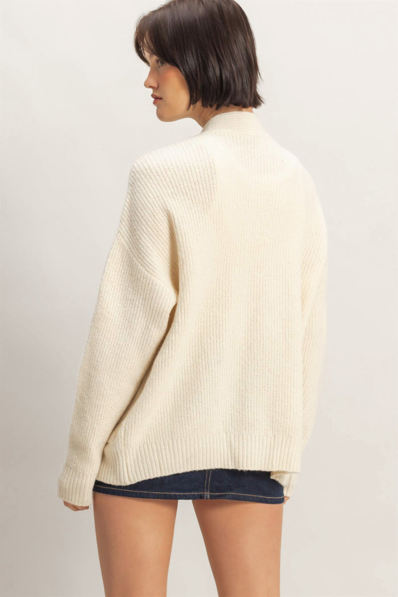 Hadley Cardigan in Cream