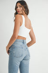 Harlow Bodysuit in White