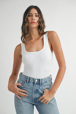 Harlow Bodysuit in White