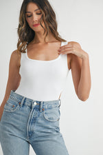 Harlow Bodysuit in White