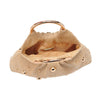 Harper Clutch in Dark Straw