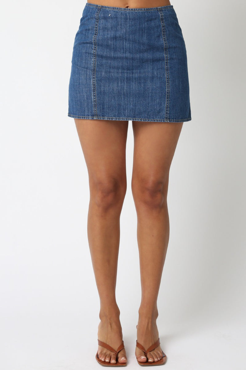 Iara Denim Skirt