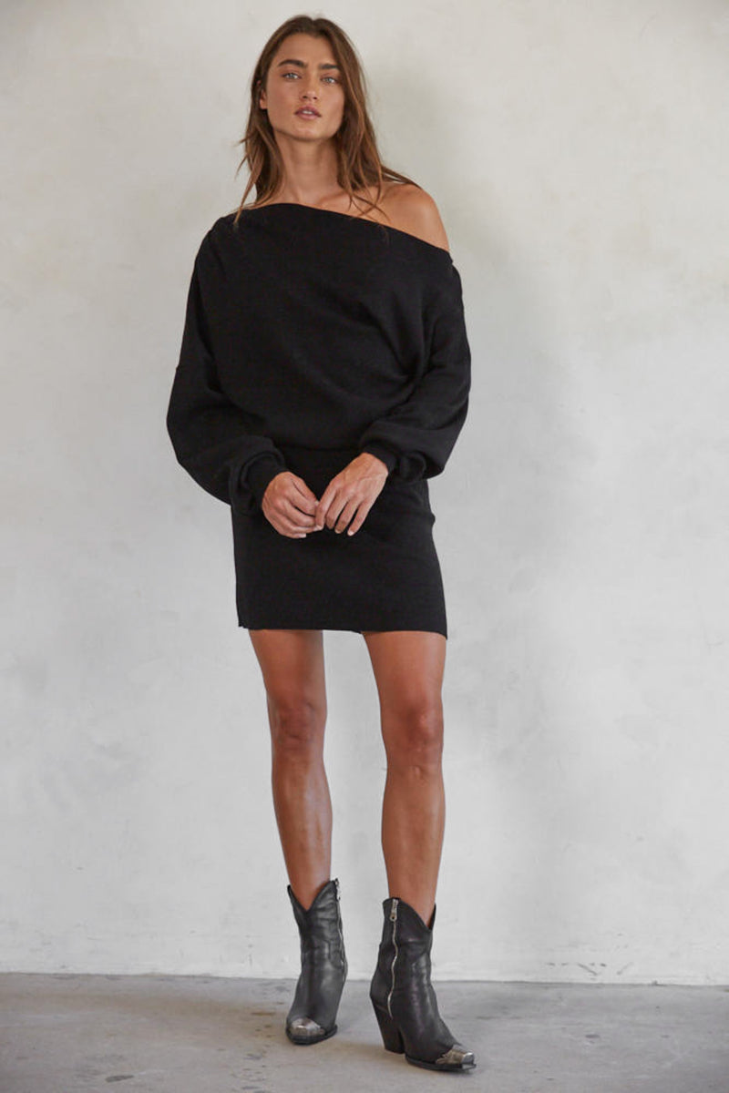 In No Rush Dress in Black