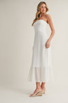In The Moment Dress in Ivory