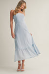 In The Moment Dress in Light Blue