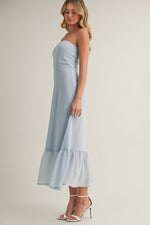 In The Moment Dress in Light Blue