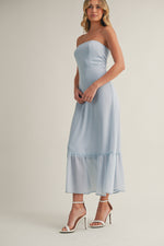 In The Moment Dress in Light Blue