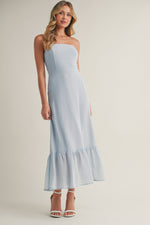 In The Moment Dress in Light Blue