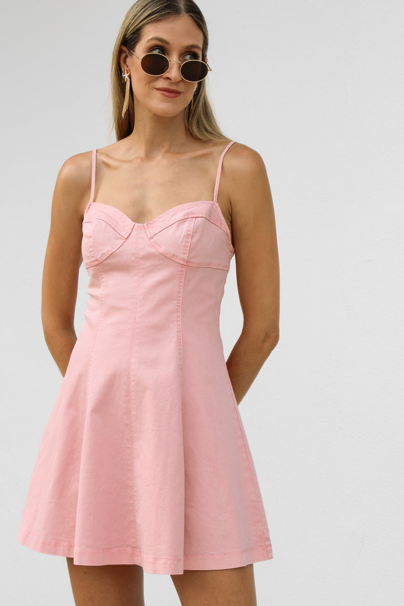 Jillian Dress in Blush