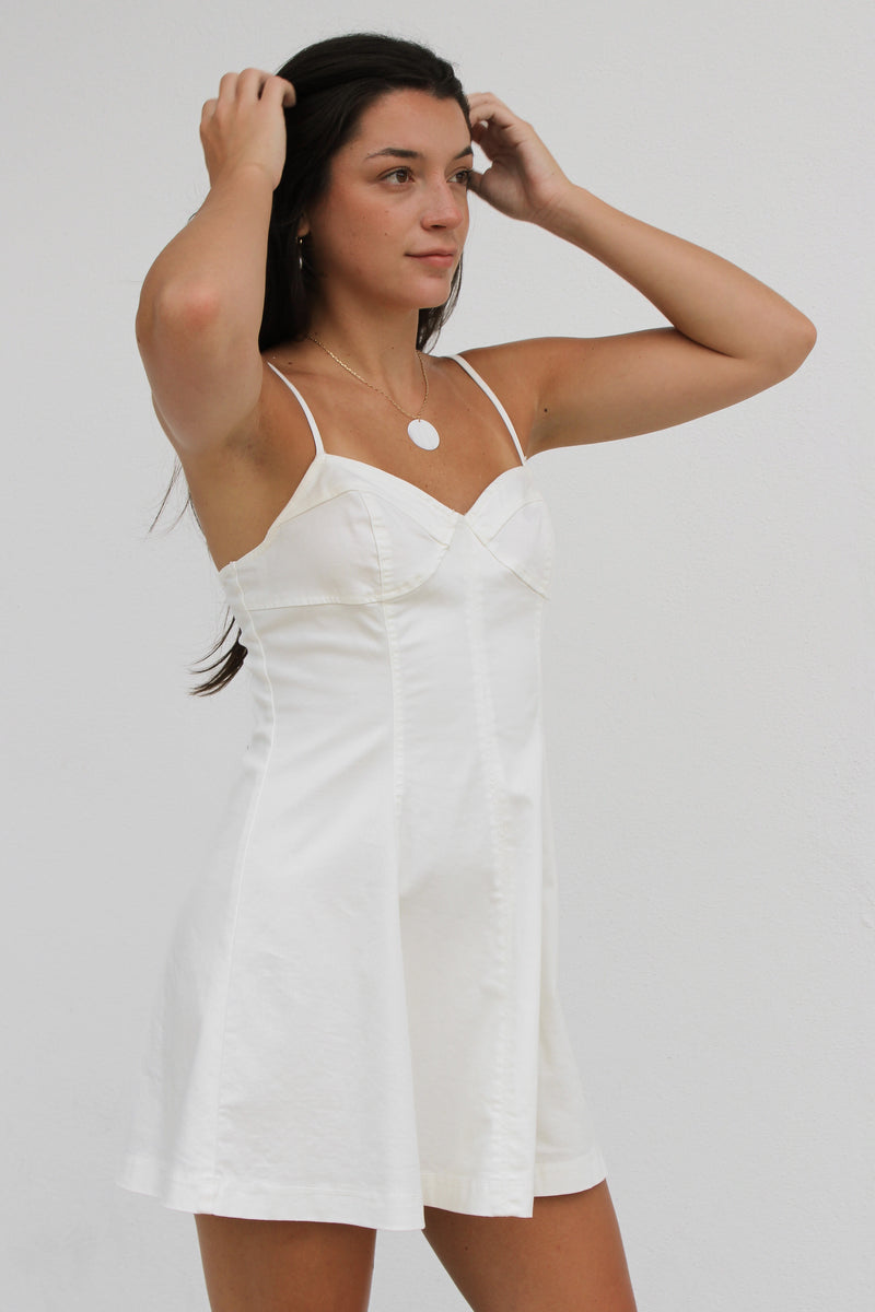 Jillian Dress in White
