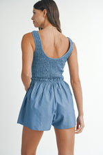 Junie Denim Romper