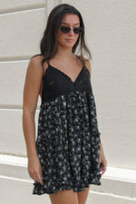 Kaia Romper in Black