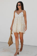 Kaia Romper in Ivory