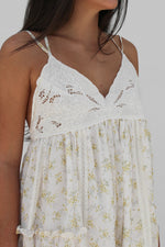 Kaia Romper in Ivory
