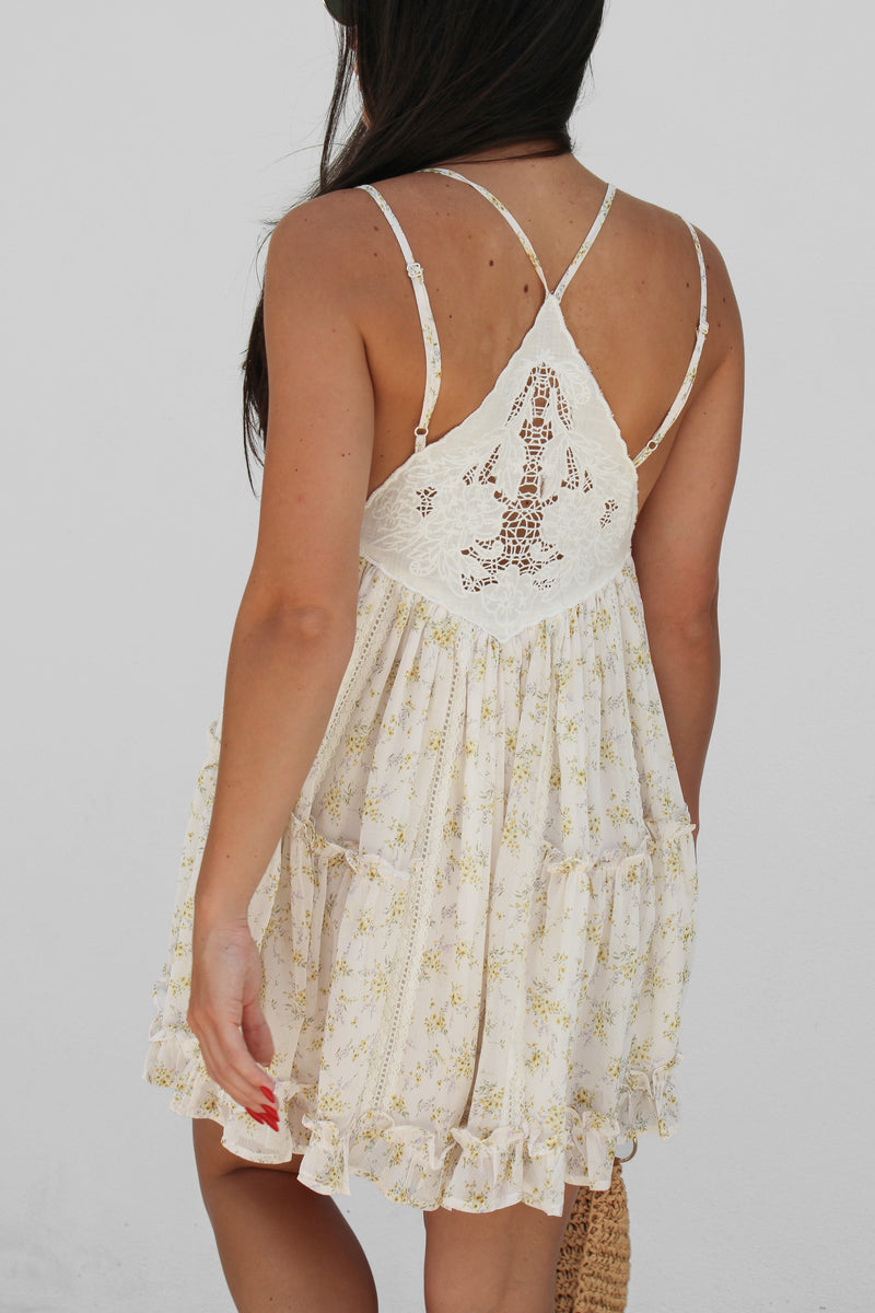 Kaia Romper in Ivory