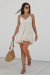 Kaia Romper in Ivory