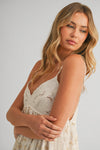 Kaia Romper in Ivory