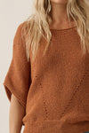 Kali Sweater in Rust