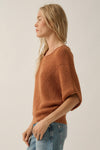 Kali Sweater in Rust