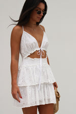 Karlie Dress in White
