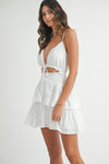 Karlie Dress in White