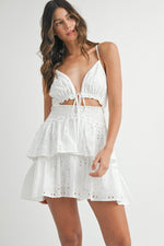 Karlie Dress in White