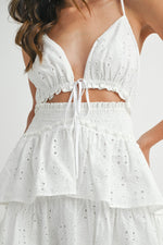 Karlie Dress in White
