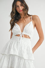 Karlie Dress in White