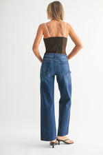 Kaylee Denim in Dark Wash