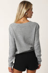 Kira Cardigan in Heather Grey