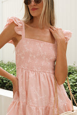 Know Her Well Dress in Blush
