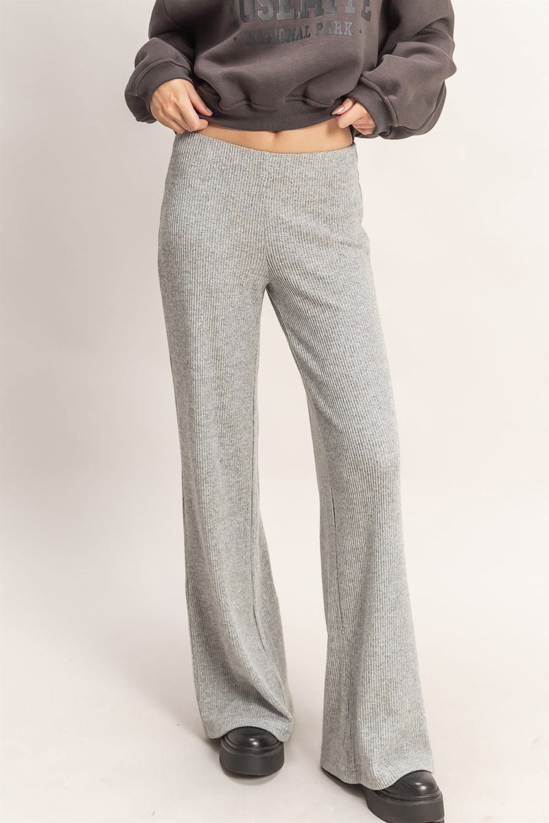 Laid Back Pant in Heather Grey