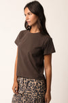 Maia Vintage Tee in Brown