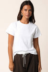 Maia Vintage Tee in White