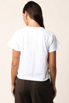 Maia Vintage Tee in White