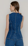 Mara Denim Short in Dark Wash