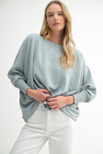 Monroe Top in Light Blue