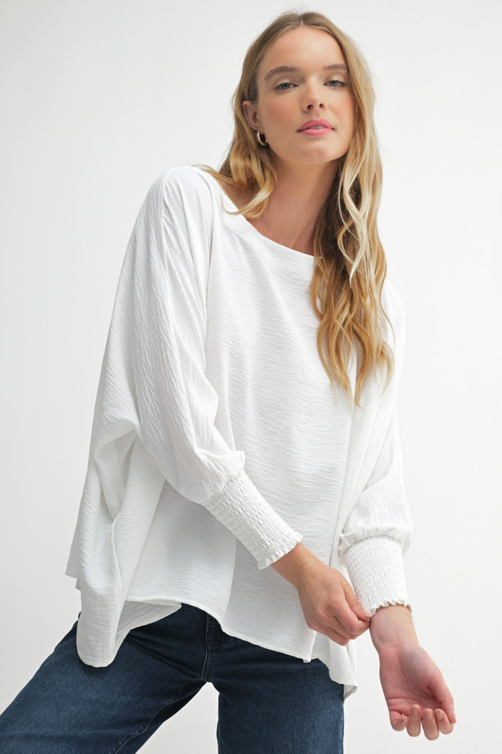 Monroe Top in White