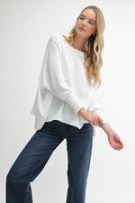 Monroe Top in White