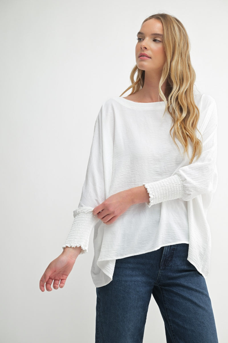 Monroe Top in White