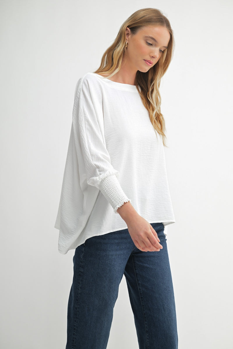 Monroe Top in White