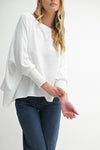Monroe Top in White