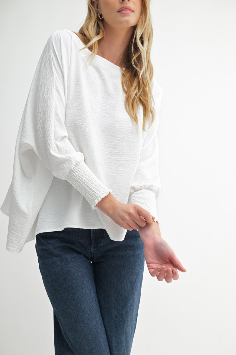 Monroe Top in White