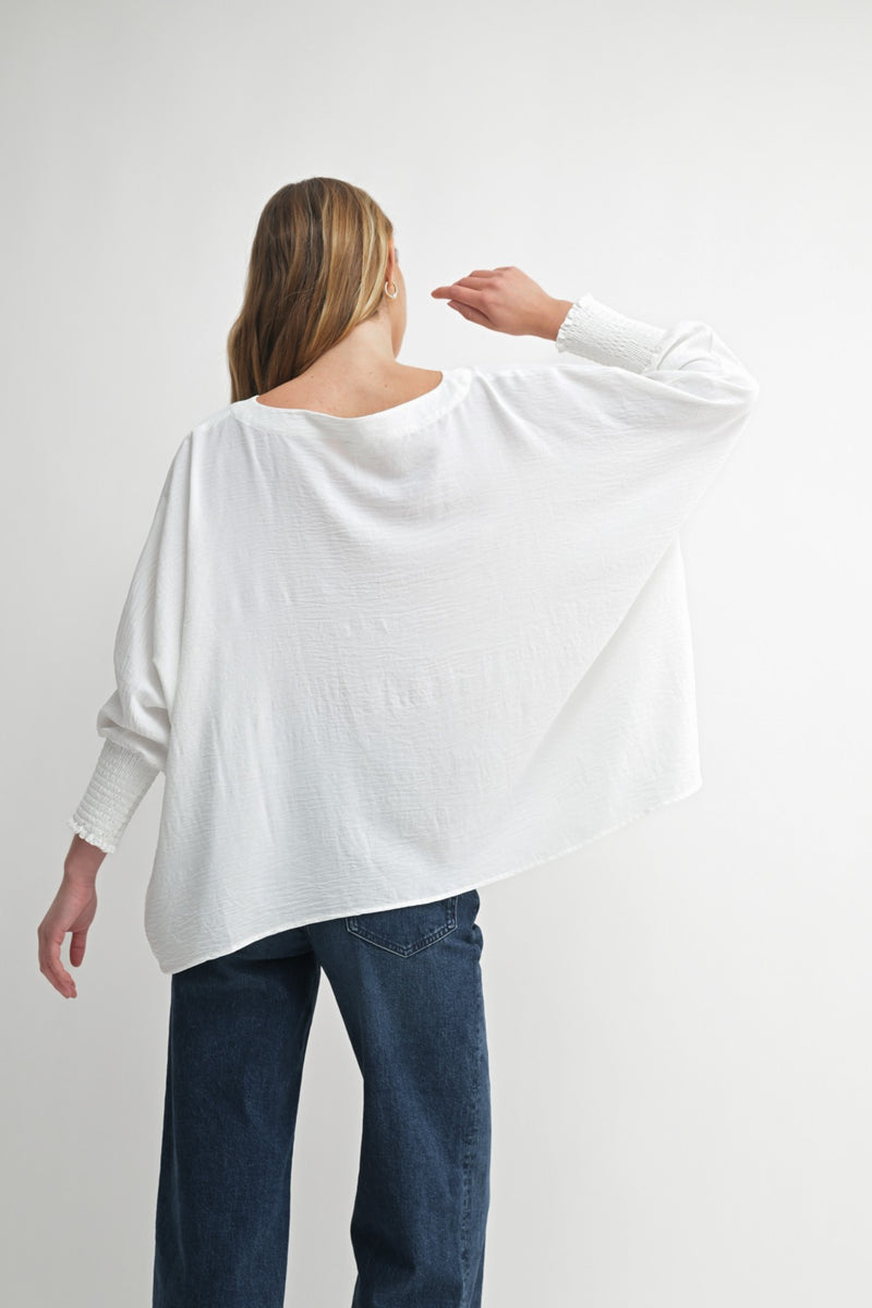 Monroe Top in White
