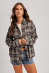 Montana Plaid Shirt in Navy